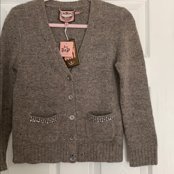 🌸JUICY COUTURE RHINESTONE EMBELLISHED SWEATER🌸 - Picture 3 of 9